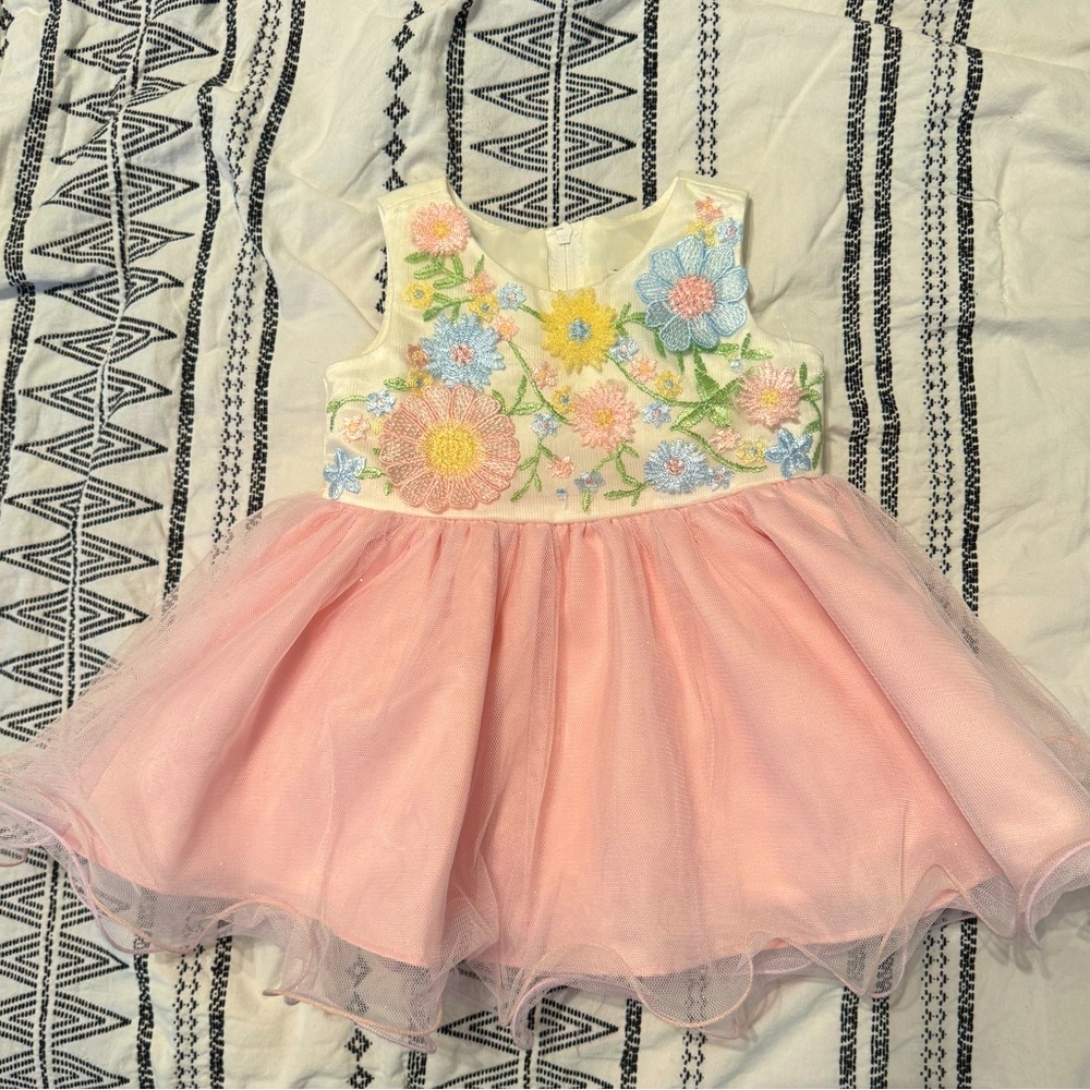 Rare Editions Baby Girl Floral Dress